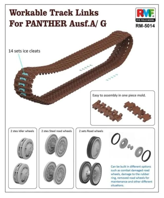 Workable Track Links - Panther A/G