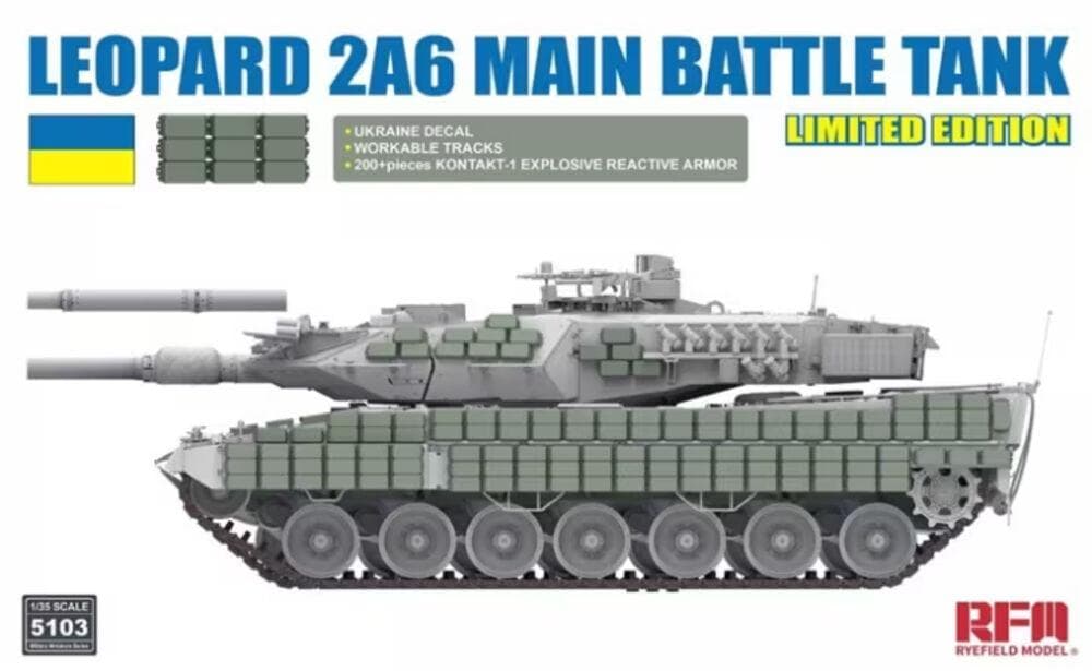 Leopard 2a6 Main Battle Tank - Limited Edition