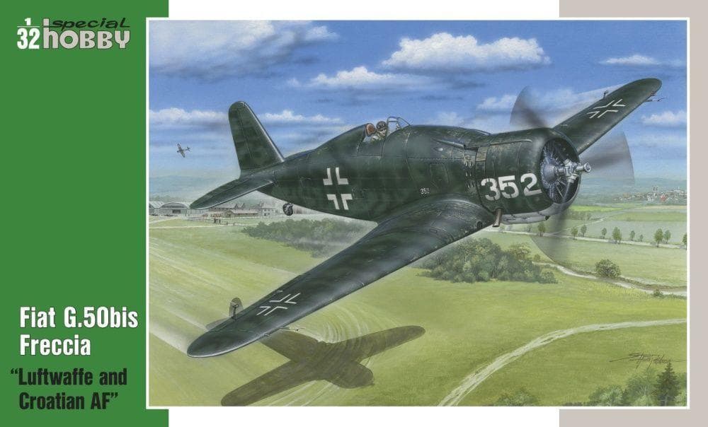 Fiat G.50bis Luftwaffe+Croatian Af