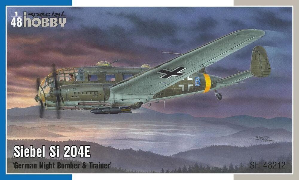 Siebel Si 204e German Night Bomber & Trainer