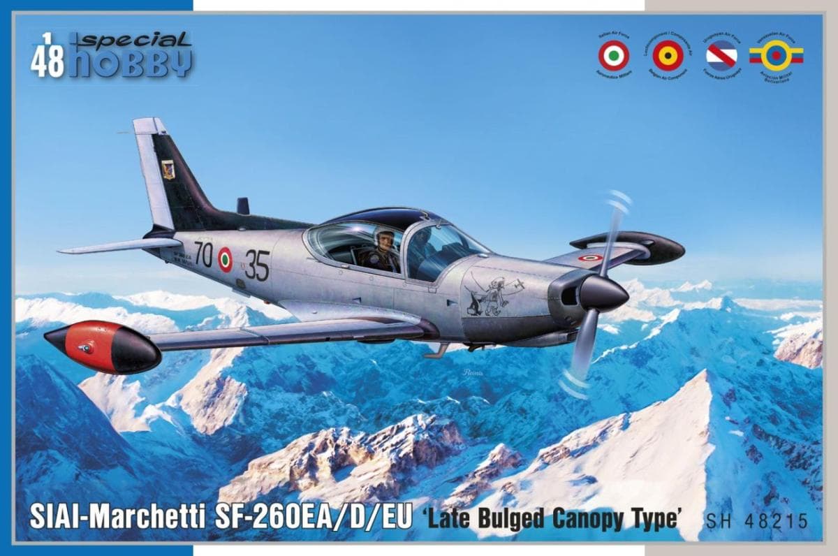Siai-Marchetti Sf-260ea/D/Eu - Late Bulged Canopy Type