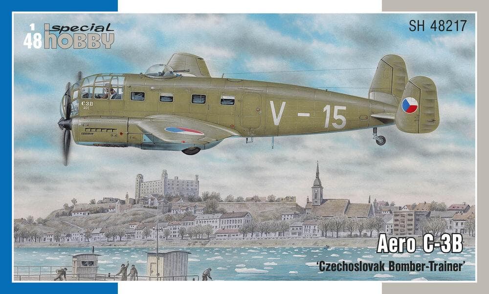 Aero C-3b Czechoslovak Bomber-Trainer