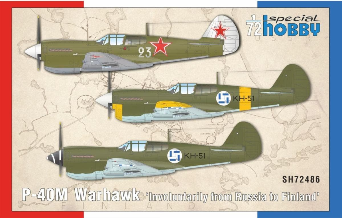 P-40m Warhawk - Involuntarily From Russia To Finland