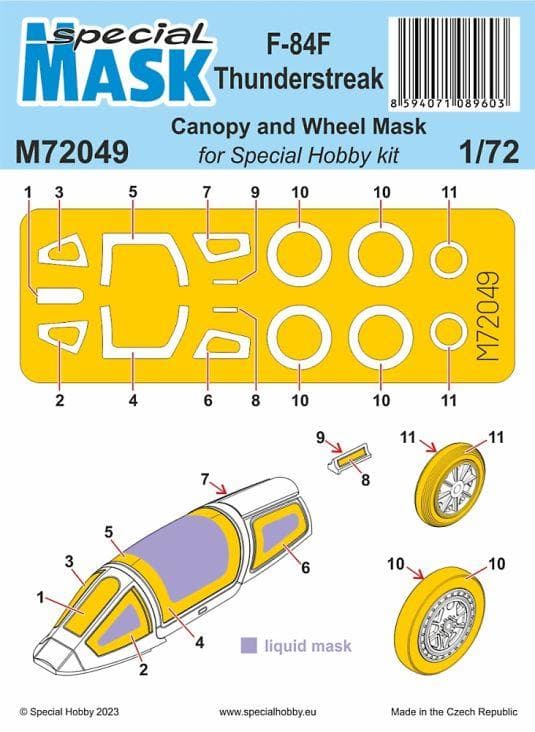 F-84f Thunderstreak - Mask