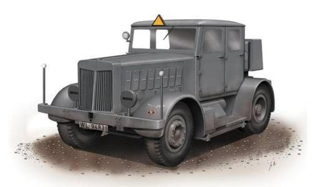 Ss-100 Gigant Schwerer Radschlepper