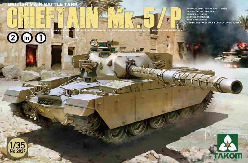 British Main Battle Tank Chieftainmk.5/P