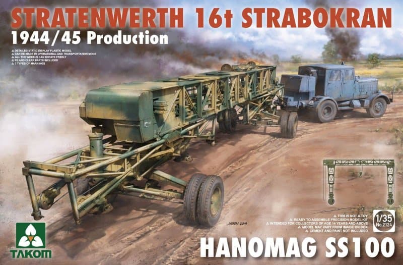 Stratenwerth 16t Strabokran & Hanomag Ss100 (1944/45)
