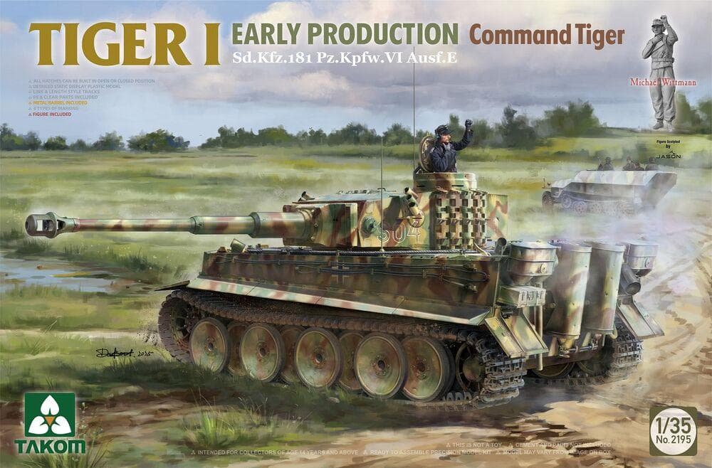Tiger I - Early Production - Sd.Kfz.181 Pz.Kpfw.Vi Ausf.E - Command Tiger
