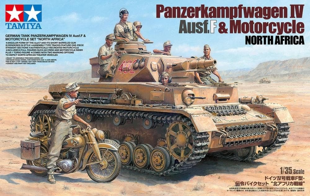 Dt. Pzkpfw.Iv Ausf.F M. Krad - Dak