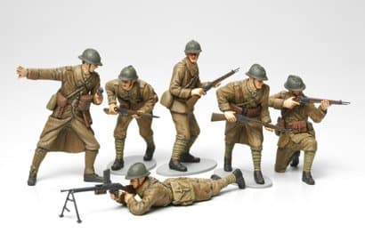 Französiche Infanterie - Figuren-Set (6)