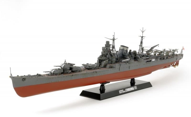Wwii Jap. Schwerer Kreuzer Chikuma