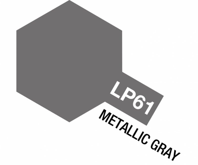 Lp-61 Metallic Grau Matt 10ml