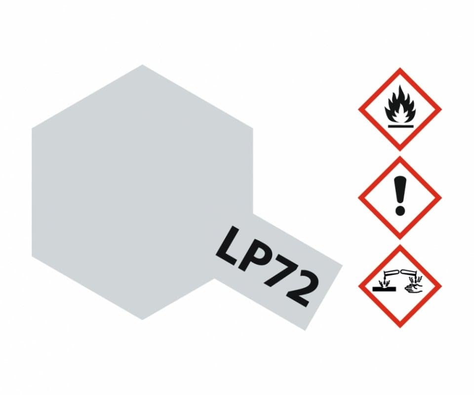 Lp-72 Mica Silber - Glänzend (Glimmer) - 10ml