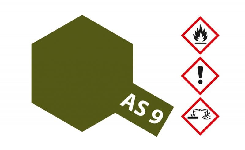 As-9 Dunkelgrün Matt (Raf) 100ml