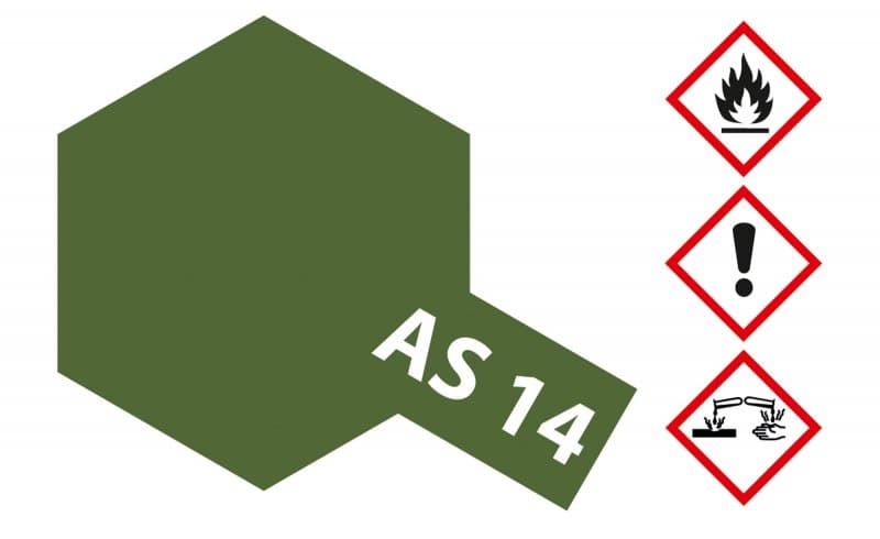 As-14 Olivegrün Matt (Usaf) 100ml