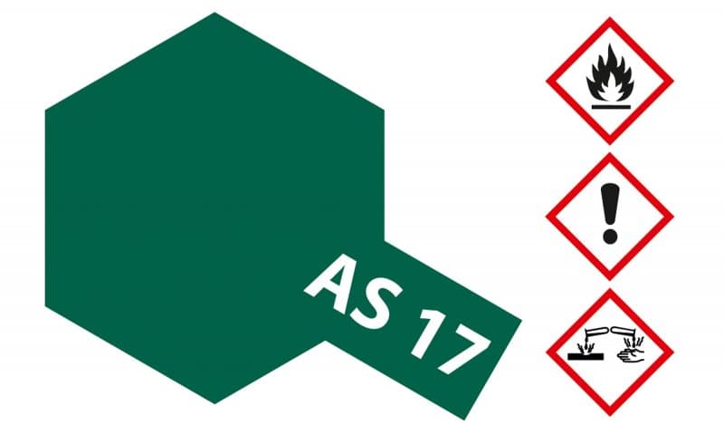 As-17 Dunkelgrün Matt (Ija) 100ml