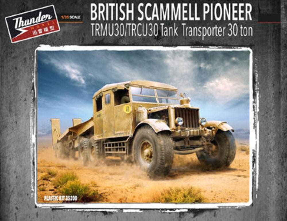 British Scammell Pioneer Trmu/Trcu30 Tank Transporter