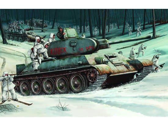 T-34/76 Soviet Tank (1942)