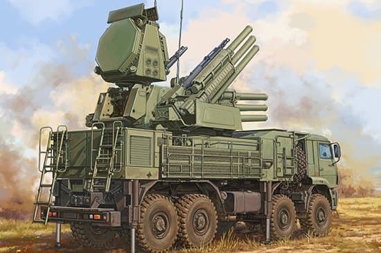 Russian 72v6e4 Combat Unit Of 96k6 Pantsir -S1 Admgs (W/Rlm Soc S-Band Radar
