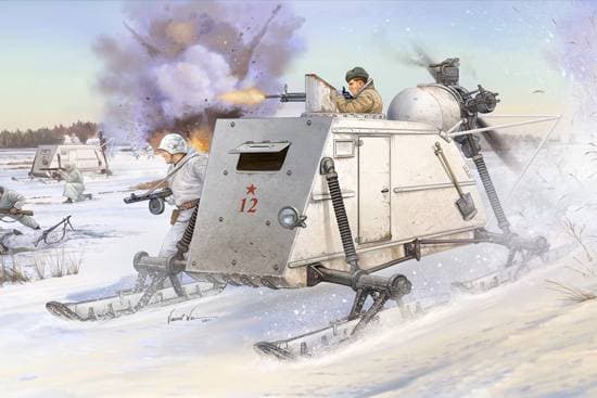 Soviet Nkl-26 Armoured Aerosan