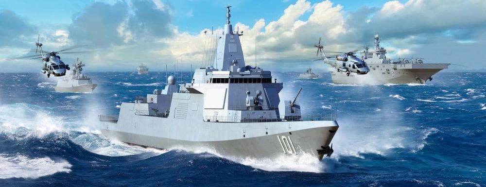 Pla Navy Type 055 Destroyer