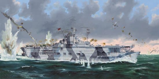 German Navy Aircraft Carrier Dkm Graf Zeppelin