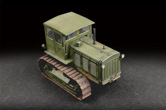 Russian Chtz S-65 Tractor With Cabin