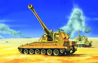Britisch As-90 Self-Propelled Howitzer