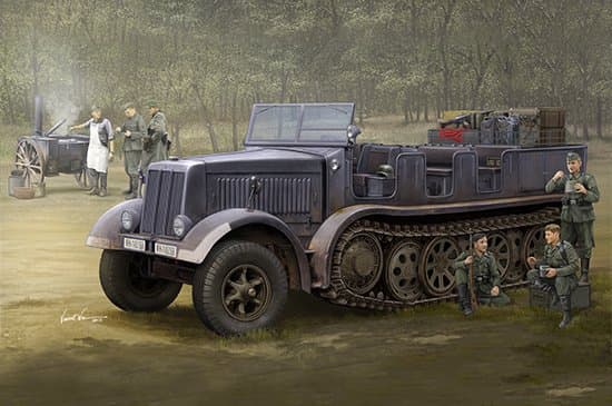 Sd.Kfz.8 (Db9) Half-Track Artillery Tractor