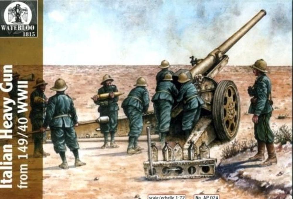 Italian Heavy Gun 149/40 W/Serv.