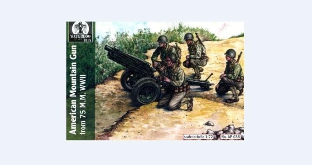 American Mountain Gun 75 Mm, Wwii