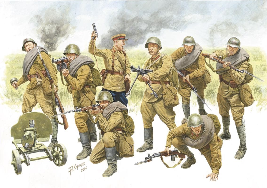 Rote Armee, Infanterie