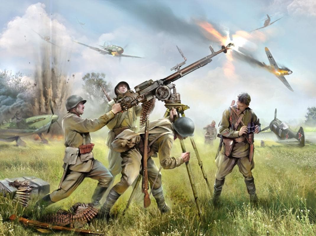 Dshk Mit Besatzung
