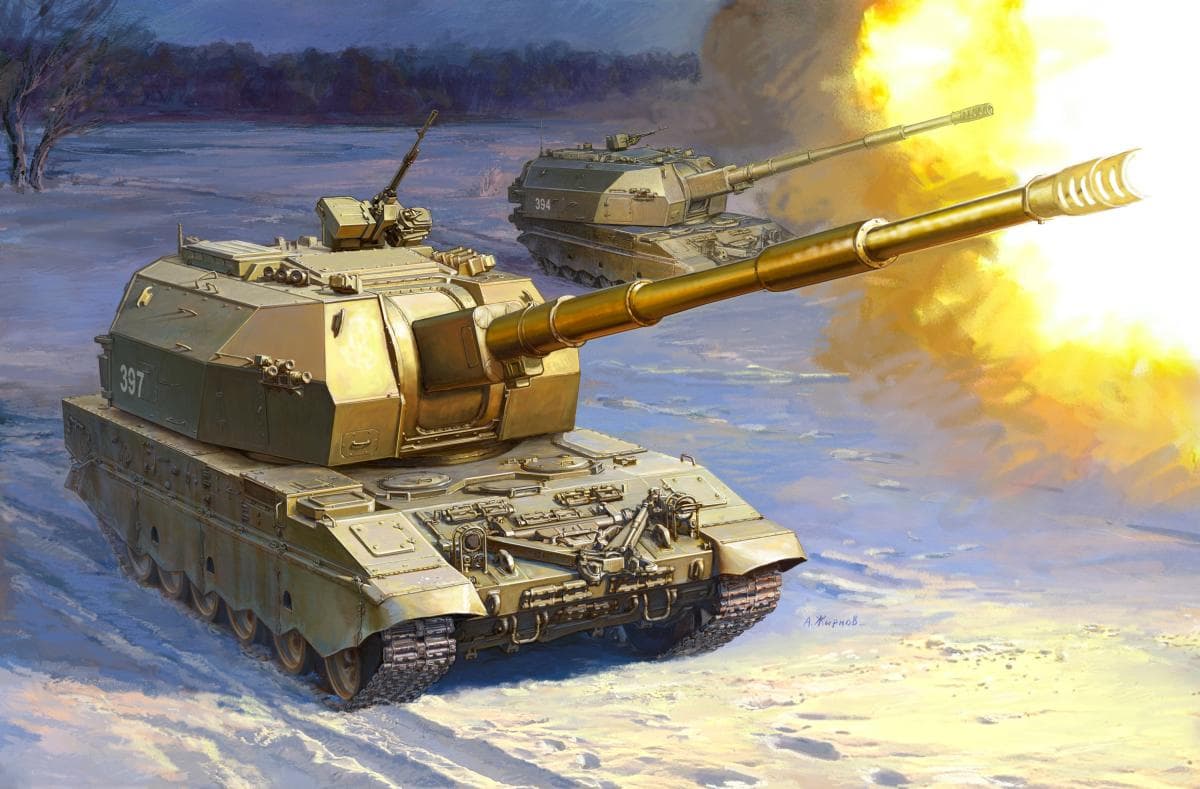 Koalitsya-Sv Self Propell.Howitzer