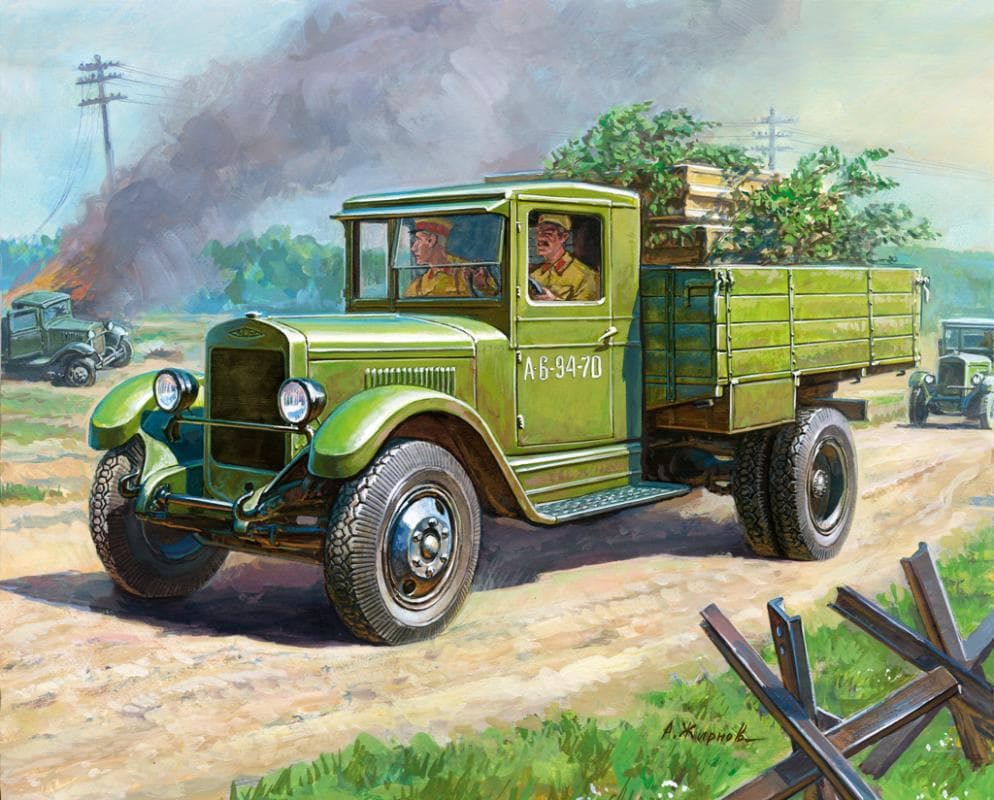 Wwii Warg. Addon Sov.Transporter Lkw Zis-5