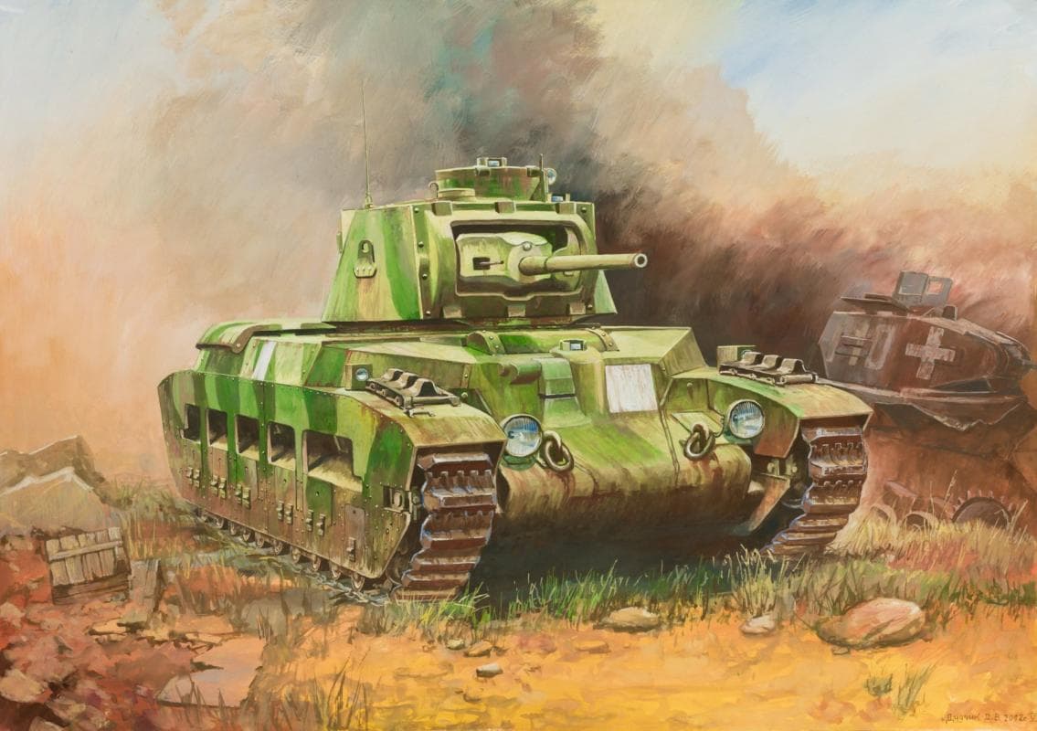 Britischer Panzer Matilda Mk-1