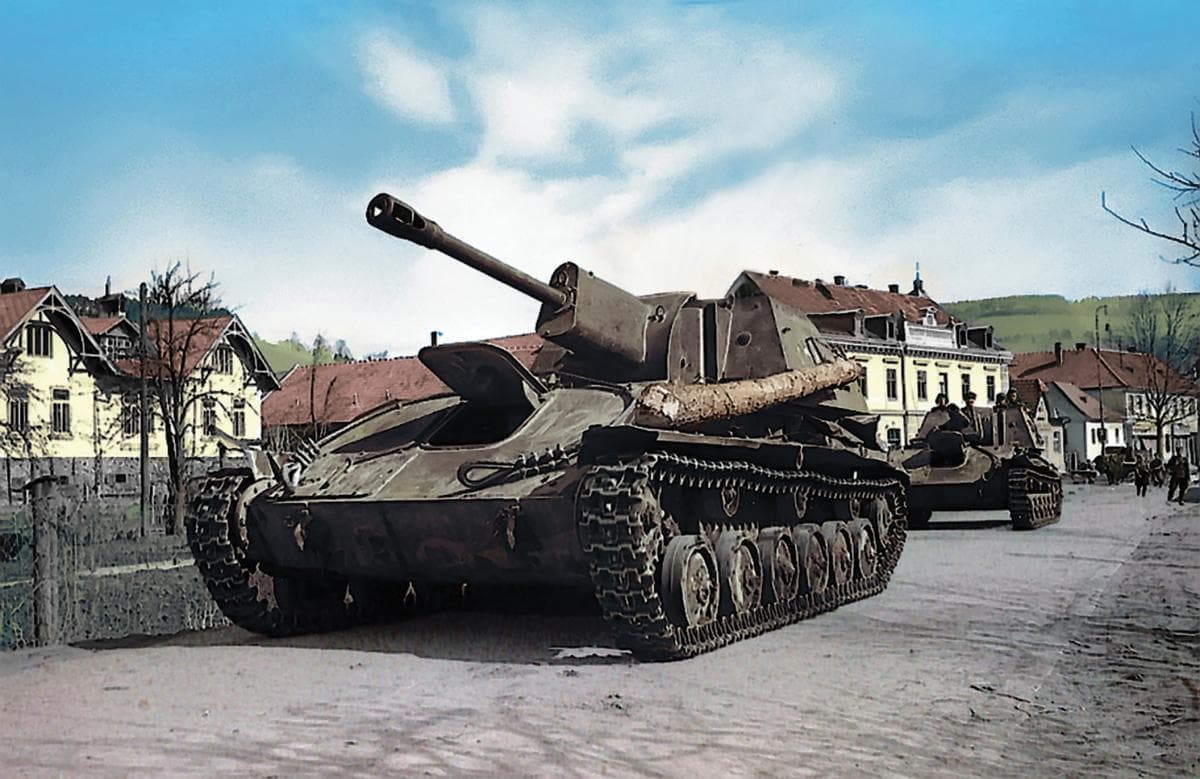 Su-76m Sov.Self Propelled Gun Wwii