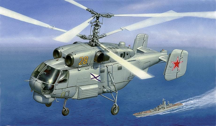 Helikopter Ka-27 Uboot-Jäger Helix A