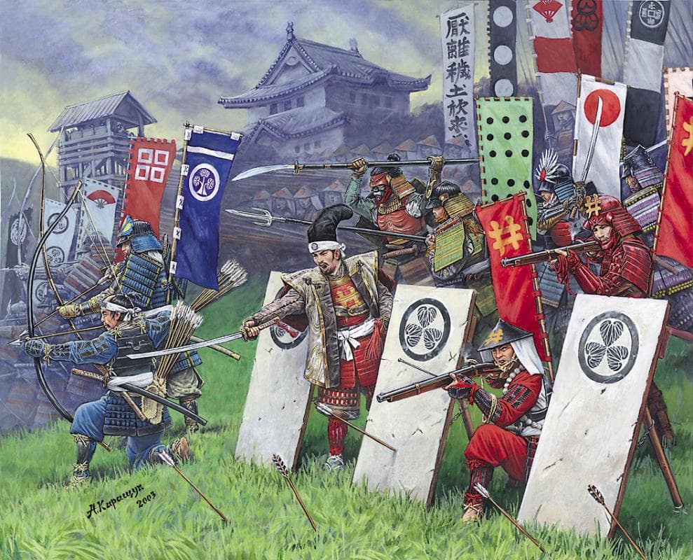 Samurai Warriors Infantry, Xvi-Xvii Ad