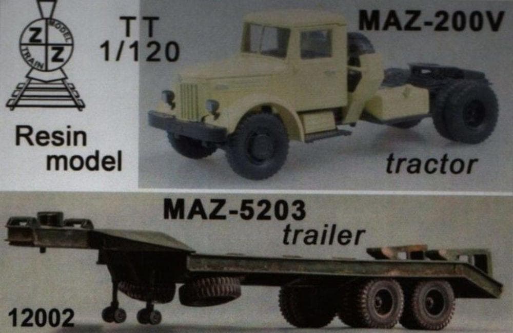 Maz-200v & Maz-5203 Trailer