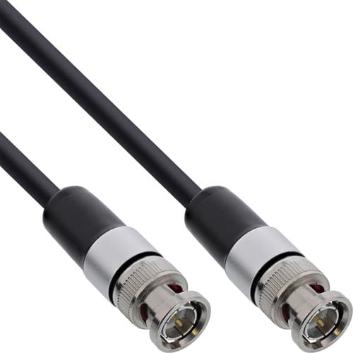 Inline® Bnc Videokabel, 12g-Sdi, 4k60hz, 75 Ohm, 10m