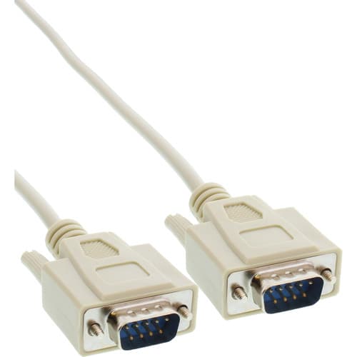 Inline® Serielles Kabel, 9pol Stecker / Stecker, Vergossen, 1:1 Belegt, 5m
