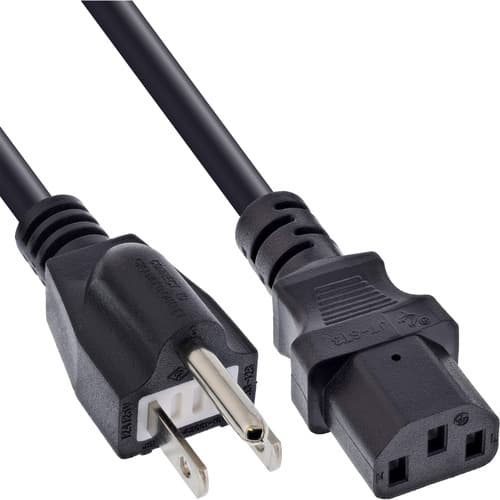 30er B-Pack Inline® Netzkabel, Netzstecker Japan / Kaltgerätestecker C13, 1,8m