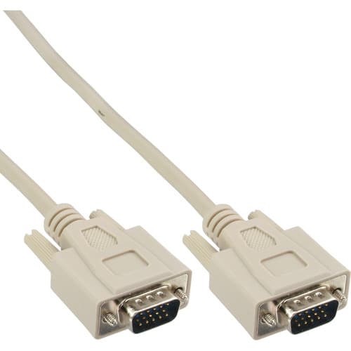 Inline® Vga Kabel, 15pol Hd Stecker / Stecker, 3m