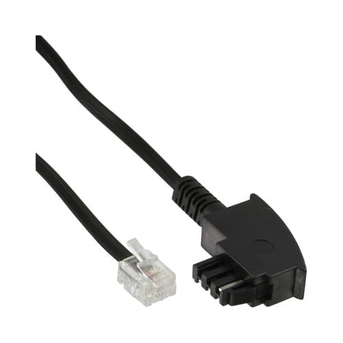 Inline® Tae-F Kabel, Für Telekom/Siemens-Geräte, Tae-F St An Rj11 St, 20m