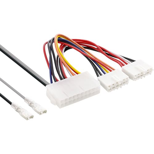 Inline® Stromadapter Intern, 20pol Atx-Nt Zu P8/P9 At-Mainboard + Schalter