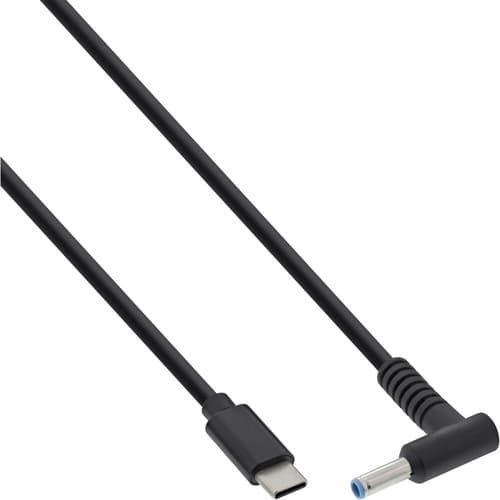 Inline® Usb-C Zu Hp Notebook (Rund/Klein) Ladekabel, 2m