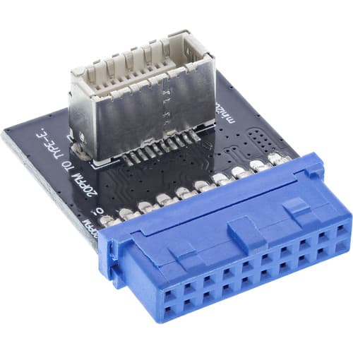 Inline® Usb 3.0 Zu Usb 3.1 Frontpanel Key-B Adapter Intern