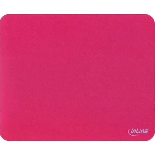 Inline® Maus-Pad Laser, Ultradünn, 220x180x0,4mm, Rot