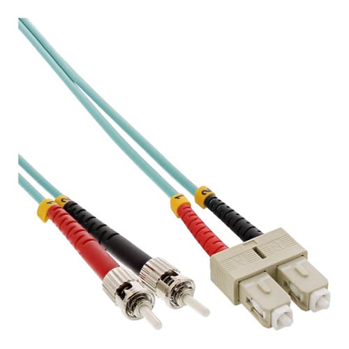 Inline® Lwl Duplex Kabel, Sc/St, 50/125µm, Om3, 10m